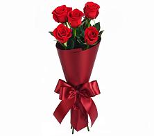 Букет 5 Красных роз Эдлесс Лав в Михайловском