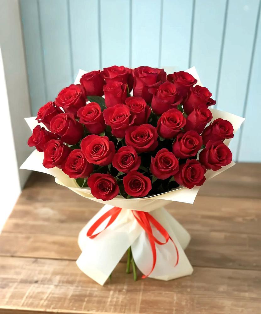 Букет 29 Красных роз в Михайловском