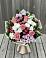 Букет цветов из: Альстромерии, Гвоздики, Розы и Хризантемы в Михайловском