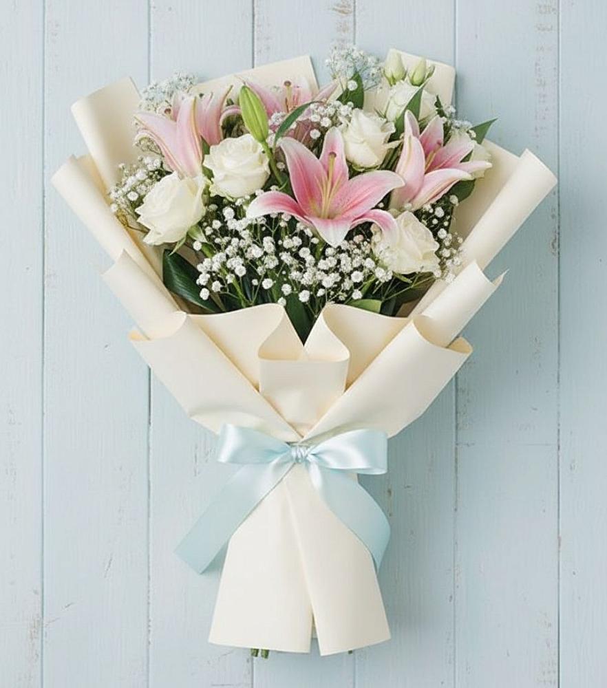 Букет цветов из: Лилии в Михайловском