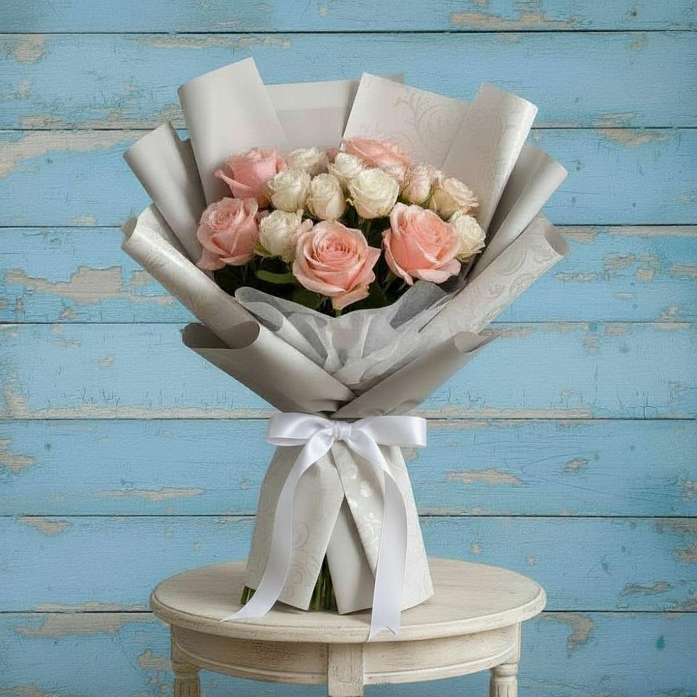 Букет цветов из: Розы в Михайловском