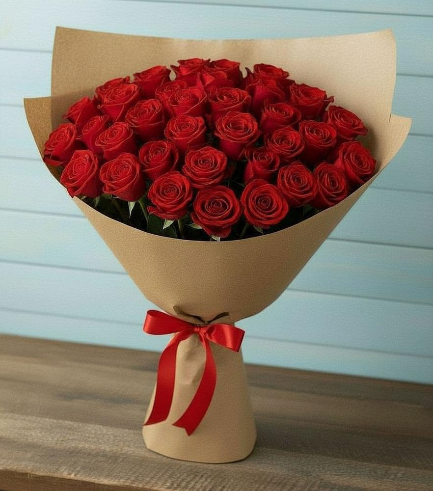 Букет Красные розы Милано в Михайловском