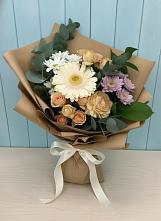 Букет цветов из:  Герберы и Хризантемы #REPLACE_PRED# Михайловском