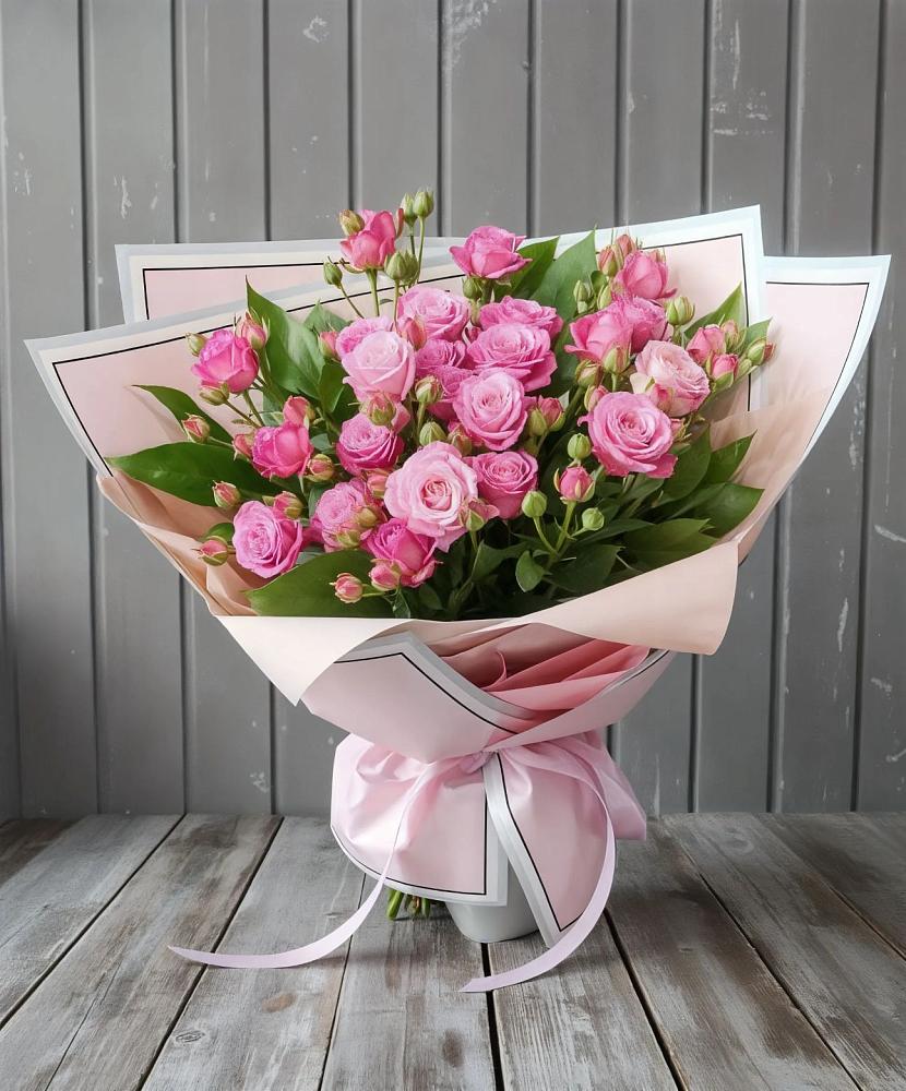 Букет Розовый кустик в Михайловском