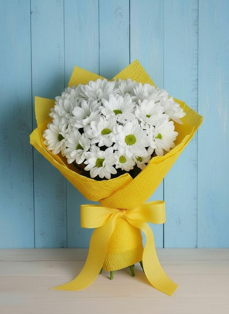 Букет цветов из: Хризантемы в Михайловском