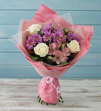 Букет цветов из:  Герберы в Михайловском