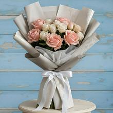 Букет цветов из:  Розы #REPLACE_PRED# Михайловском